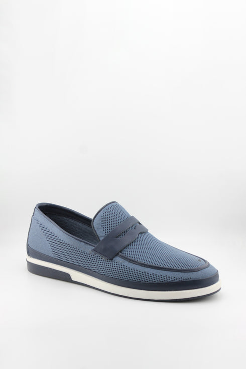 DFC Relax Men Perforated Slip-On Loafer with Strap
